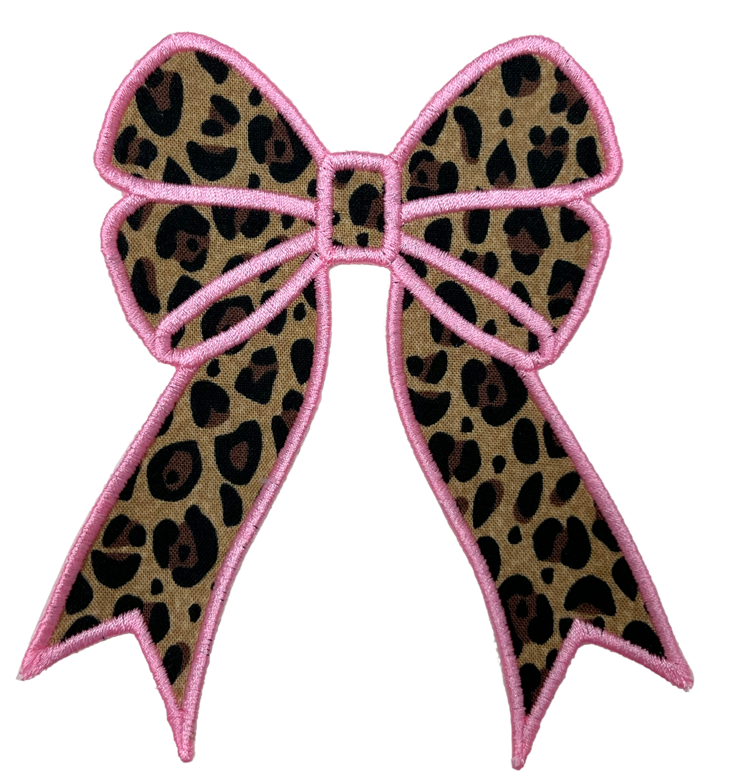Applique Glitter Bows