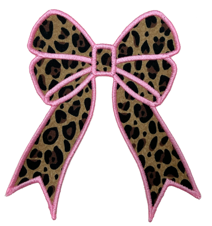 Applique Glitter Bows