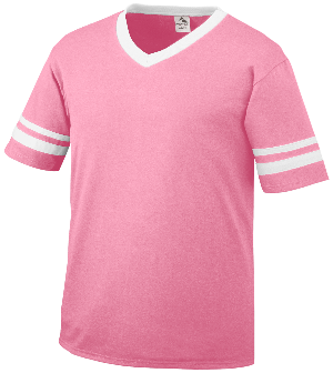 Sleeve Stripe V-Neck Adult Jersey 360