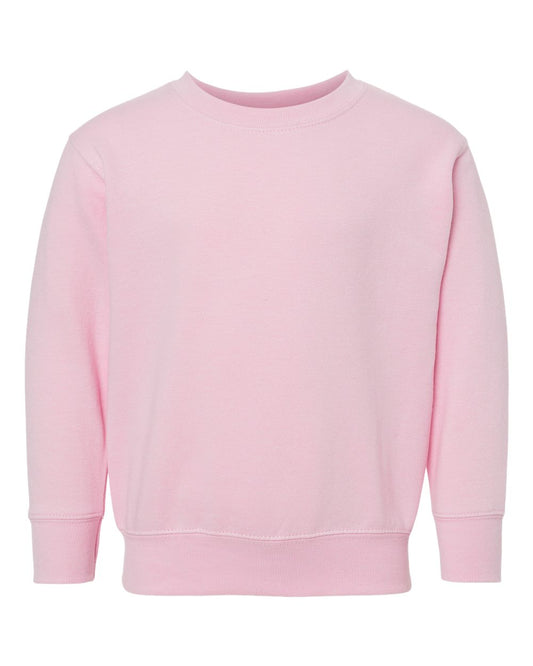 Pink RS Toddler Fleece Crewneck 3317