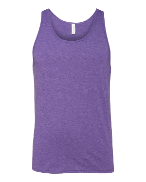 Purple Triblend BC Jersey Tank 3480