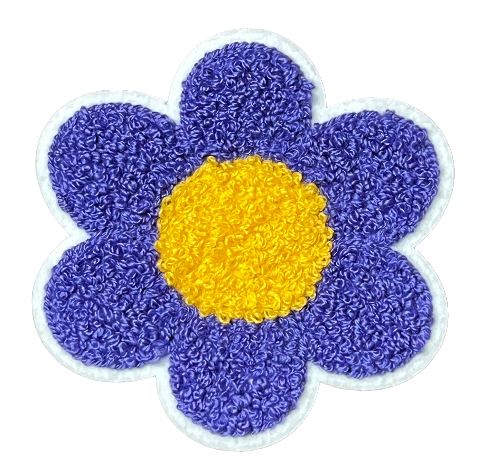 3.5" Chenille Flower