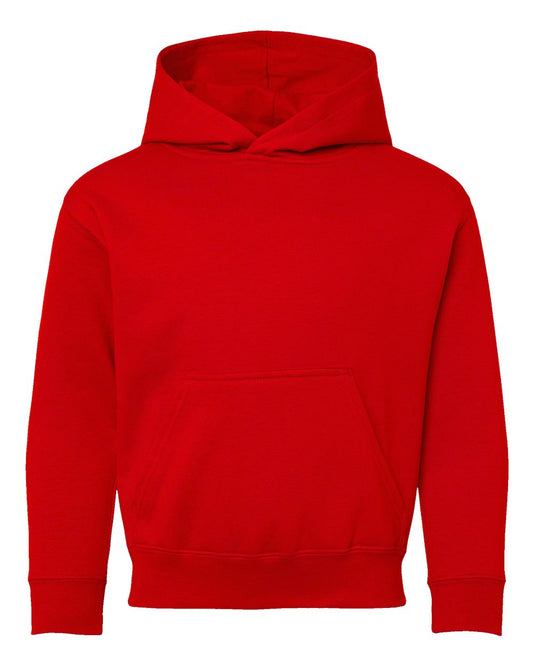 Red Toddler Pullover Fleece Hoodie 3326