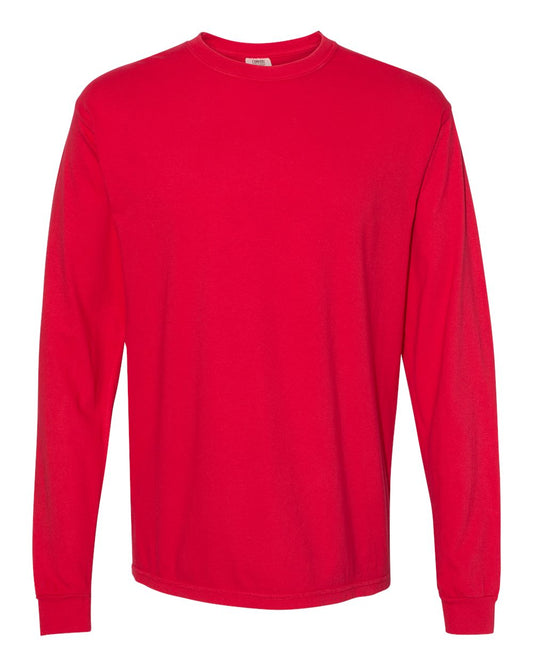 Red CC Garment Dyed LS 6014