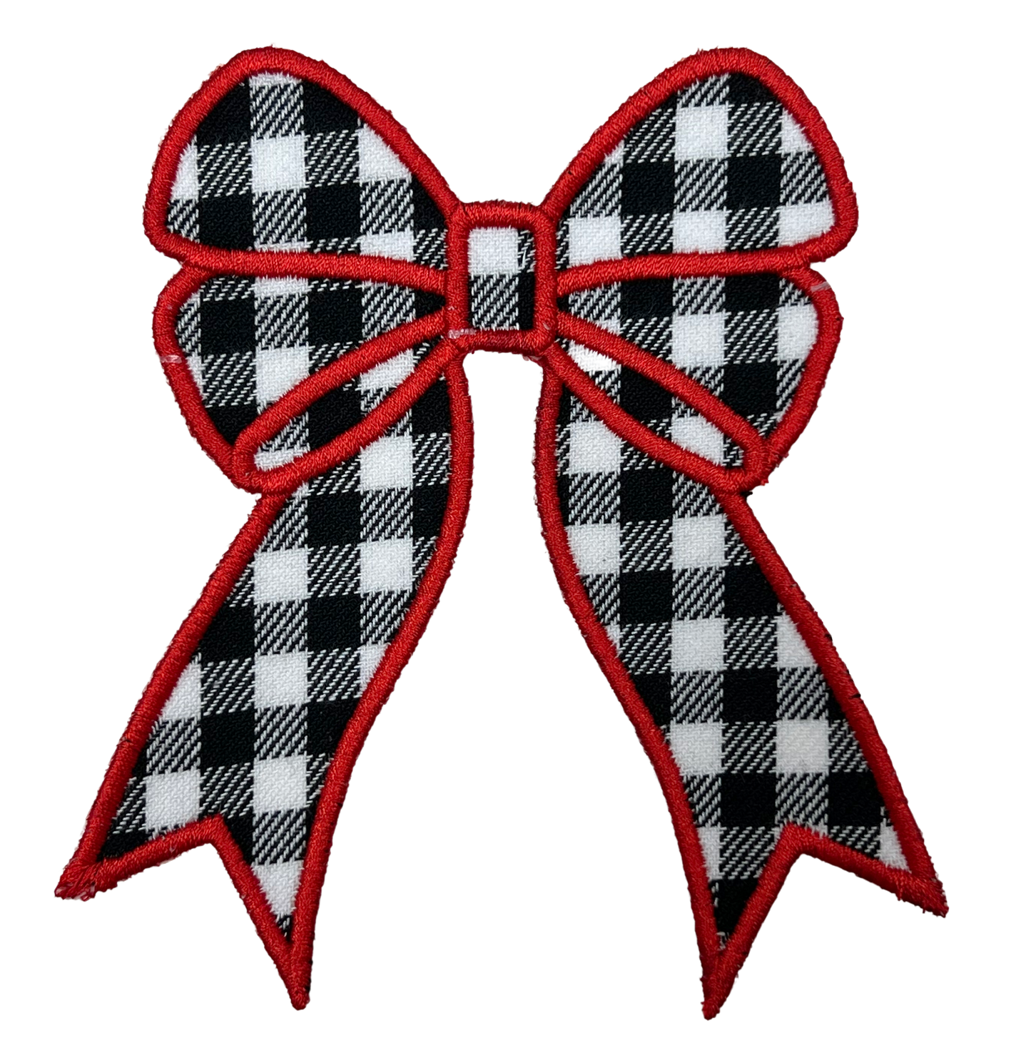Applique Glitter Bows