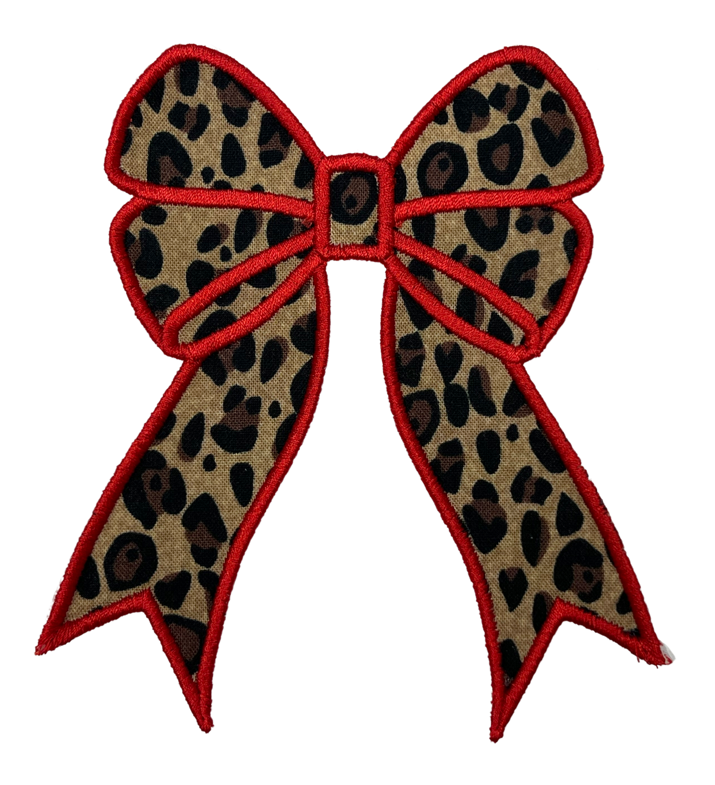 Applique Glitter Bows