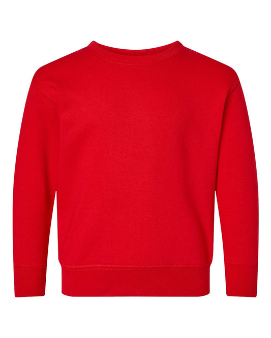 Red RS Toddler Fleece Crewneck 3317