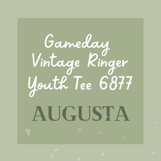 Gameday Vintage Ringer Youth Tee 6877