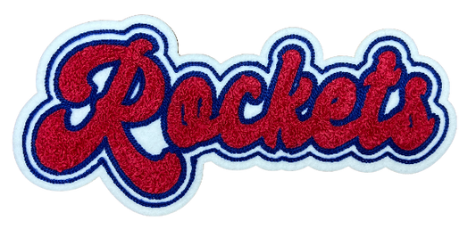 10" Apollo Rockets Chenille Patch