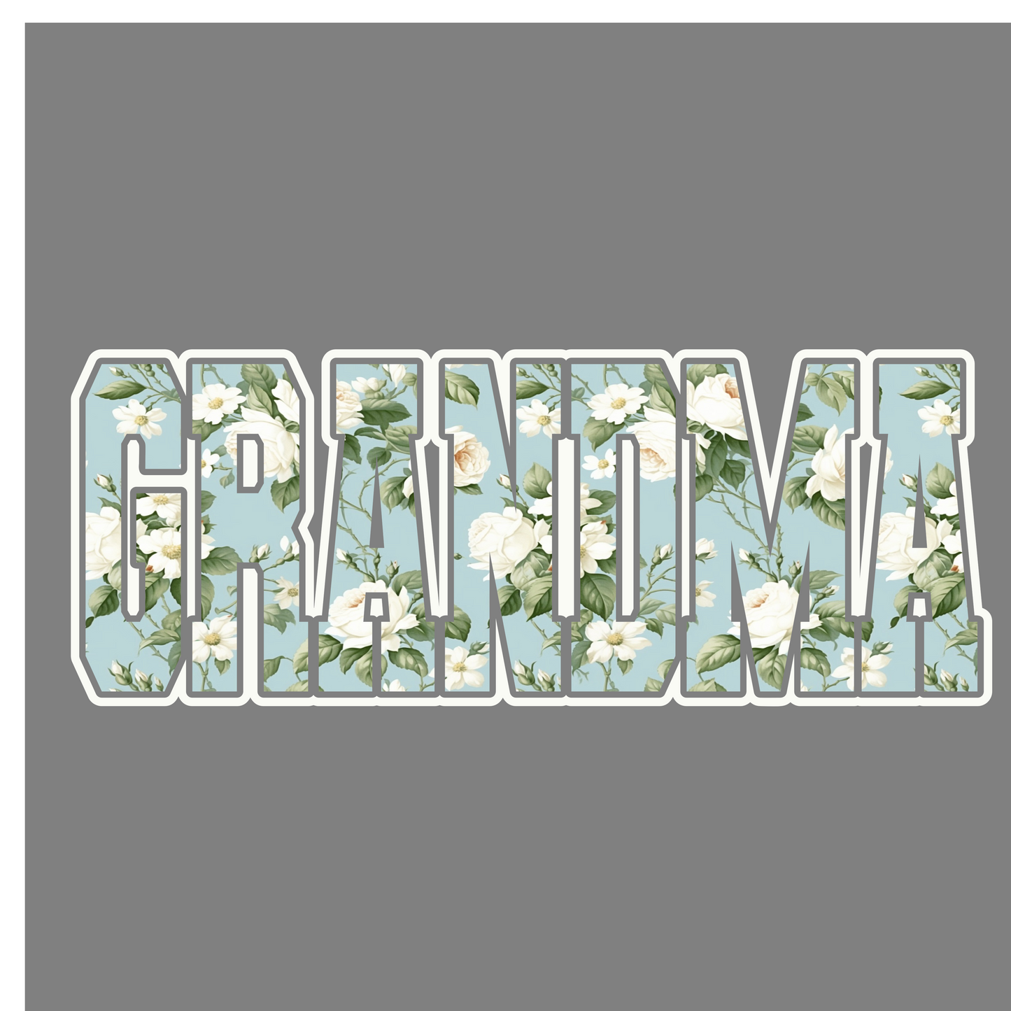 GRANDMA Printed Puff RTA