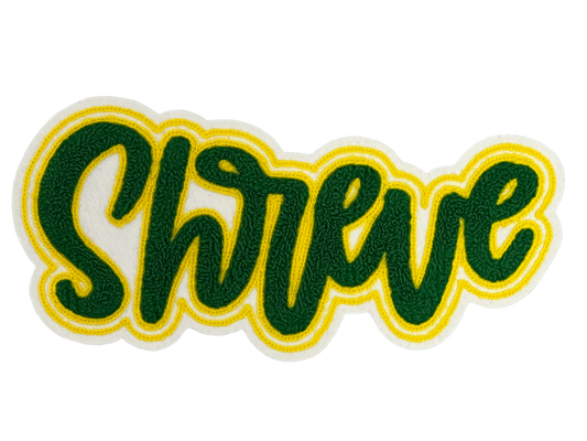 10" Shreve Chenille Patch