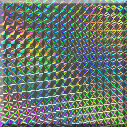 Silver Square ColorSplash 20" Hologram