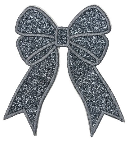Applique Glitter Bows