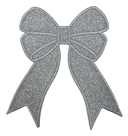 Applique Glitter Bows