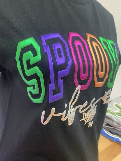 Spooky Vibes Black Gildan Softstyle