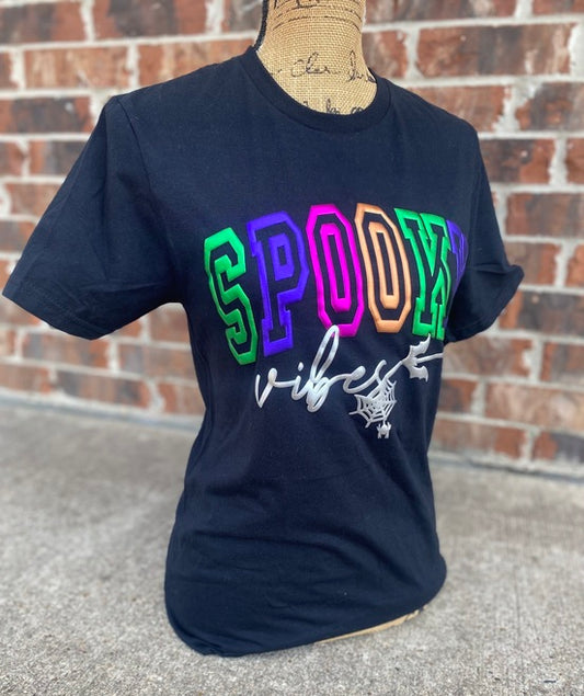 Spooky Vibes Black Gildan Softstyle