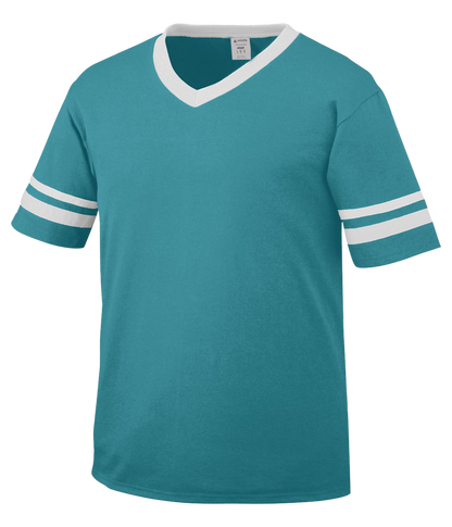 Sleeve Stripe V-Neck Adult Jersey 360
