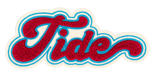 10" Tide Chenille Patch