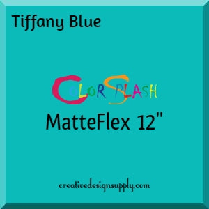 Tiffany Blue ColorSplash 12" MatteFlex HTV