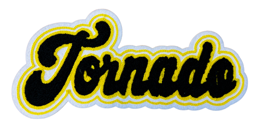 Tornado Chenille Patch