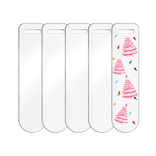 One Transparent TeckWrap Acrylic Bookmark