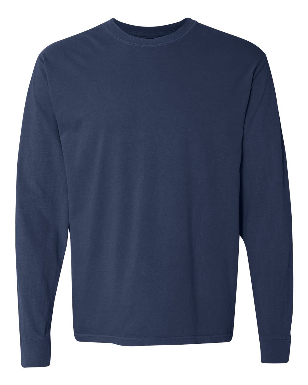 True Navy CC Garment Dyed LS 6014