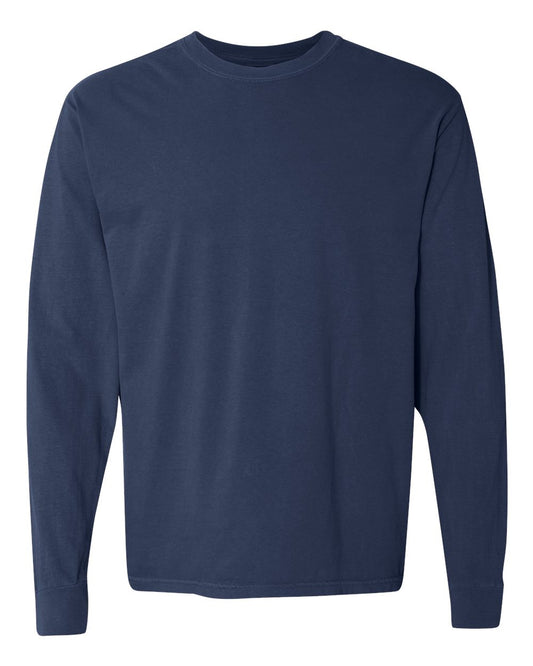 True Navy CC Garment Dyed LS 6014