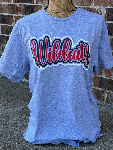 University Wildcats Sport Grey SS RTW Tee