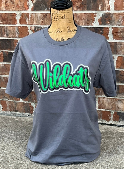 Waller Wildcats Charcoal SS RTW