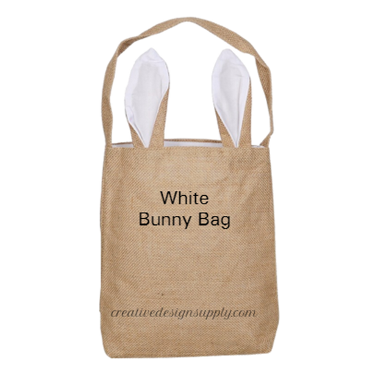 Burlap Rabbit Bag CDS Burlap Bunny Bags – Creative Design & Supply LLC
