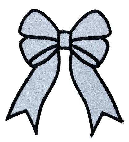 Applique Glitter Bows