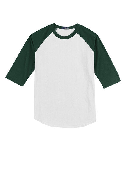 W/Forest Sport-Tek Youth 3/4 Sleeve YT200