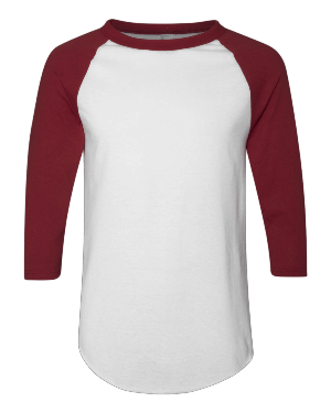 3/4 Sleeve Adult Baseball Tee 4420