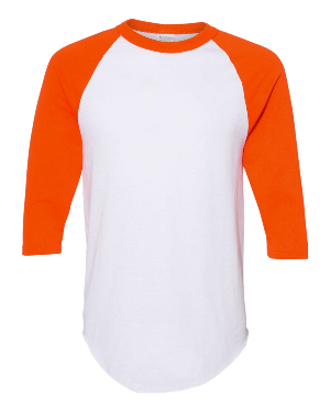 3/4 Sleeve Youth Baseball Tee 4421