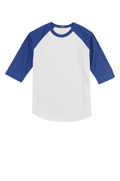 W/Royal Sport-Tek Adult 3/4 Sleeve T200