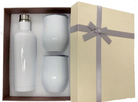 17oz Stainless Steel Sublimation Wine Set