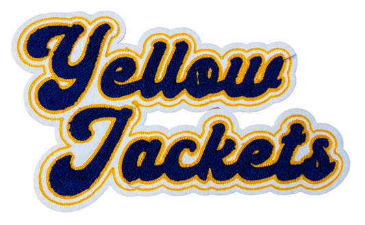 Yellow Jackets Chenille Patch