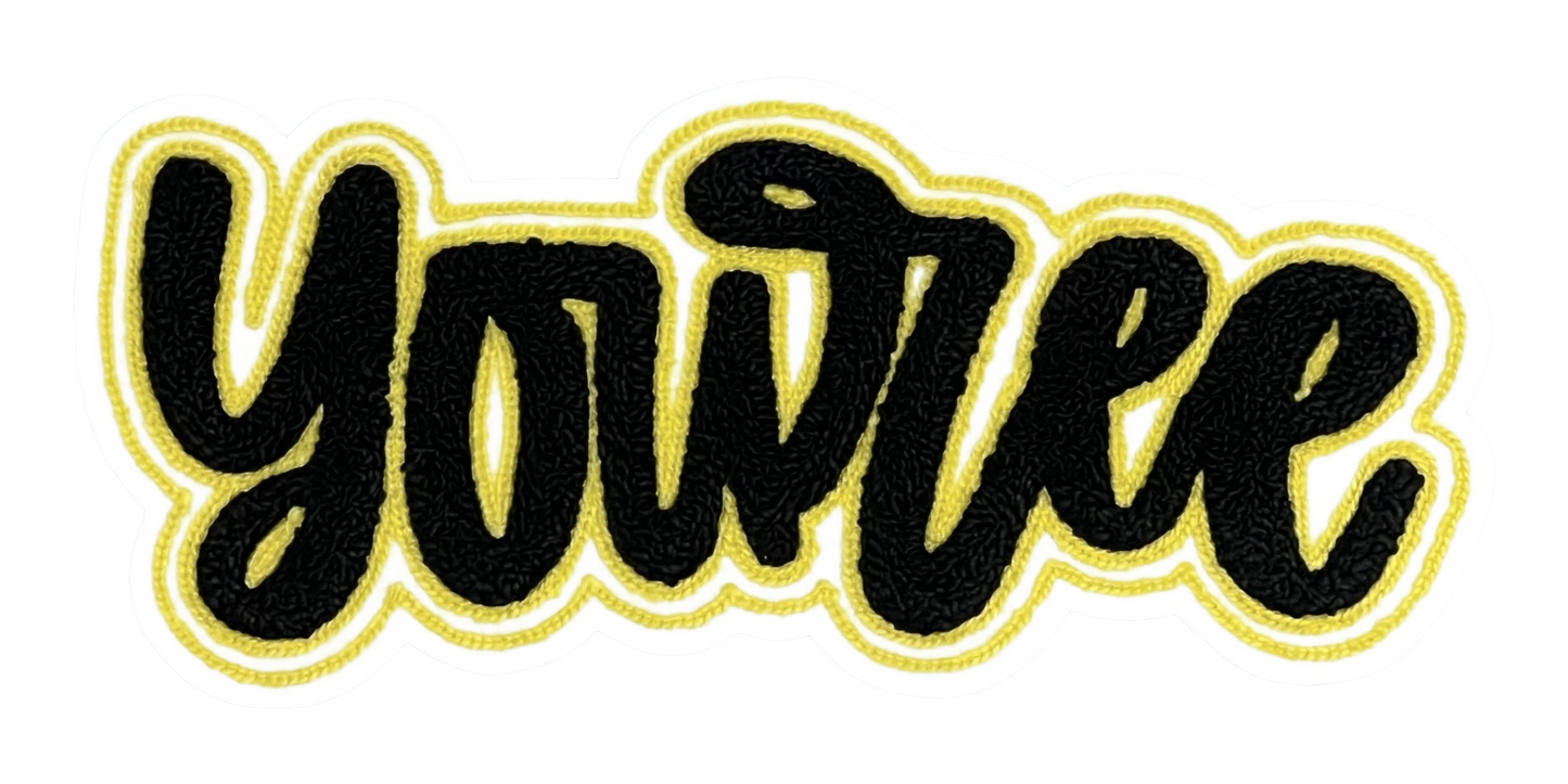 10" Youree Chenille Patch