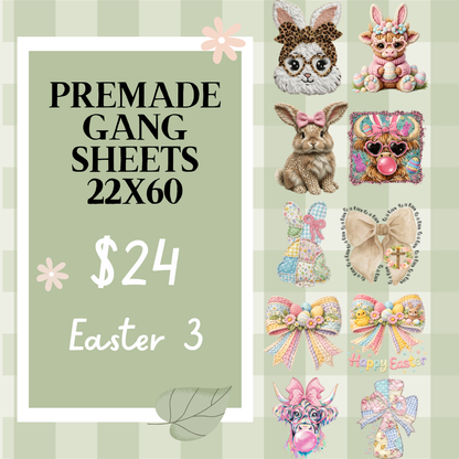 Ready Made Gang Sheets 22"x60"