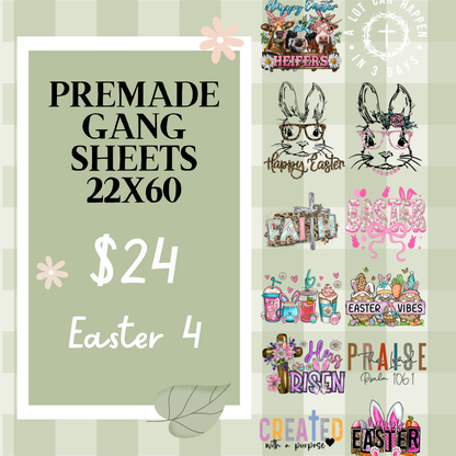 Ready Made Gang Sheets 22"x60"
