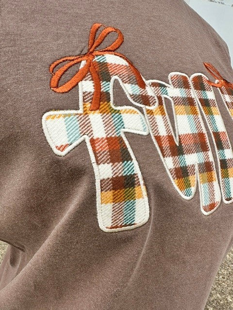 Fall Applique Comfort Color Tee