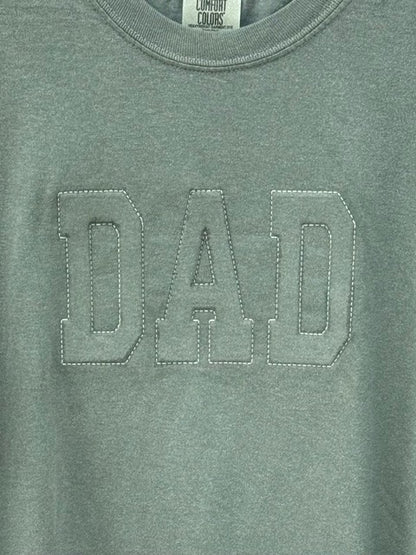DAD Puff Embroidered Comfort Colors Tee
