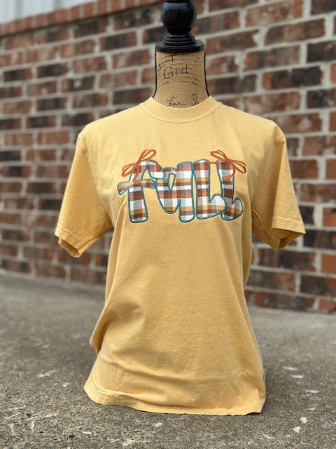 Fall Applique Comfort Color Tee