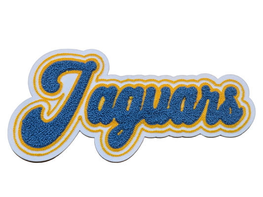 10" Jaguars Chenille Patch