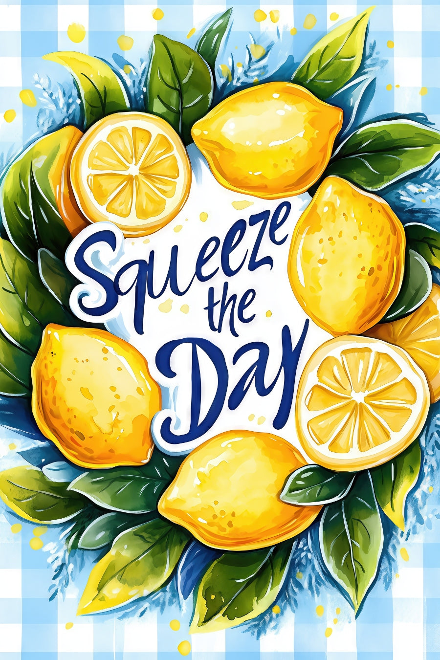 2520 Printed Summer Garden Flag