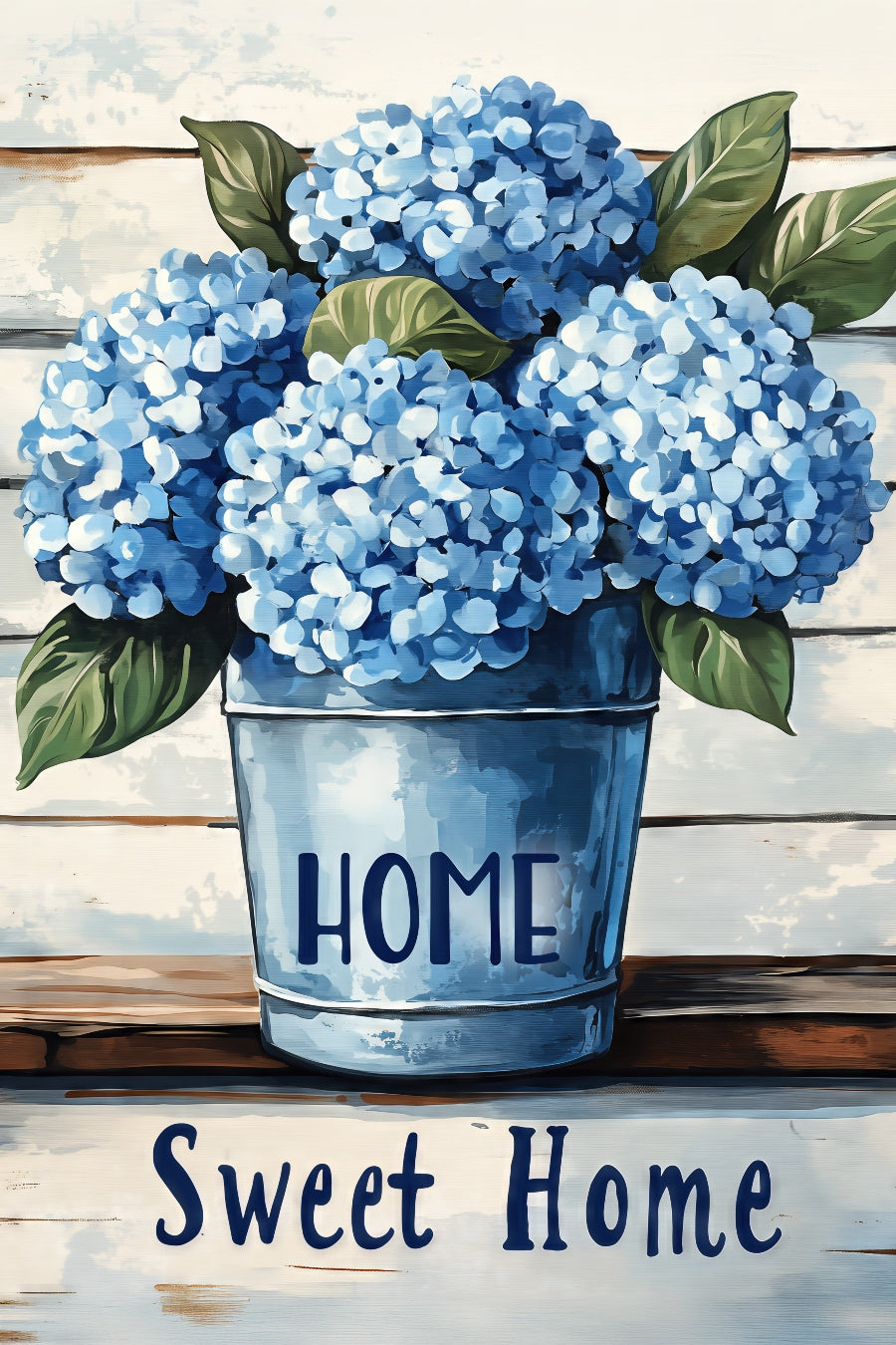 2545 Printed Summer Garden Flag