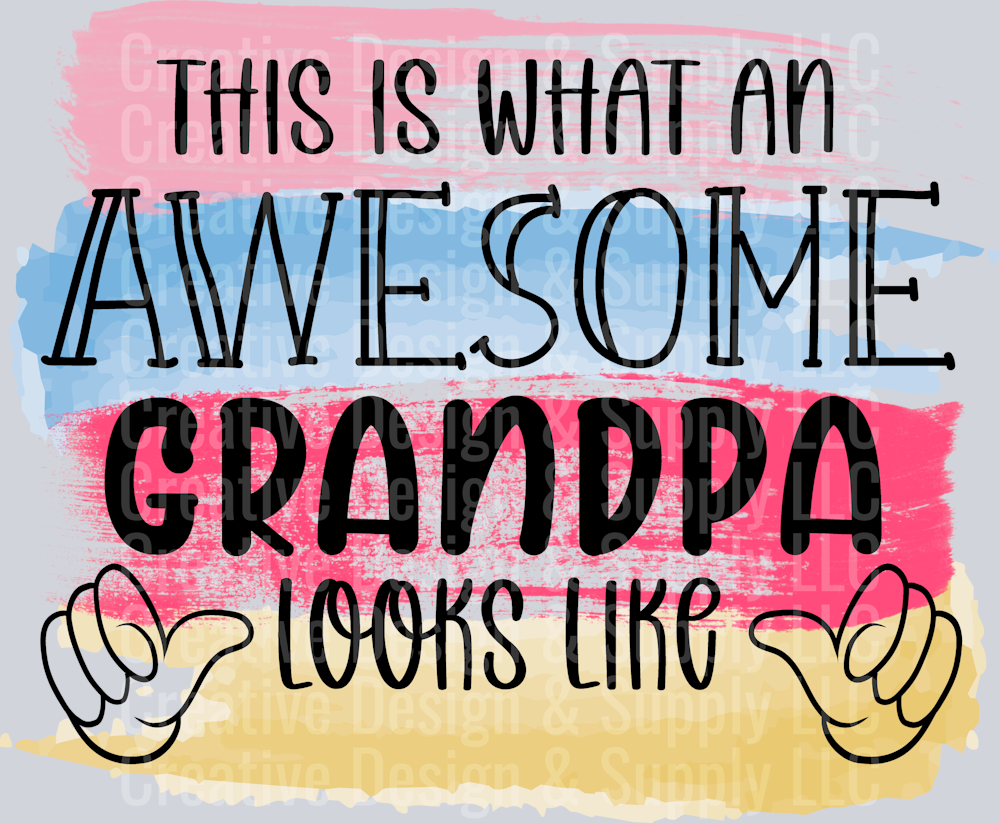 This is what an awesome grandpa looks like