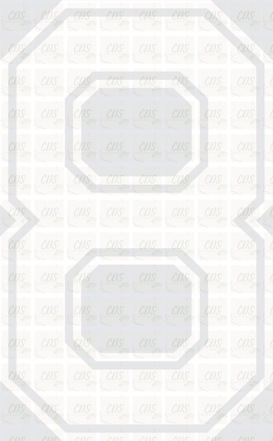 White 8